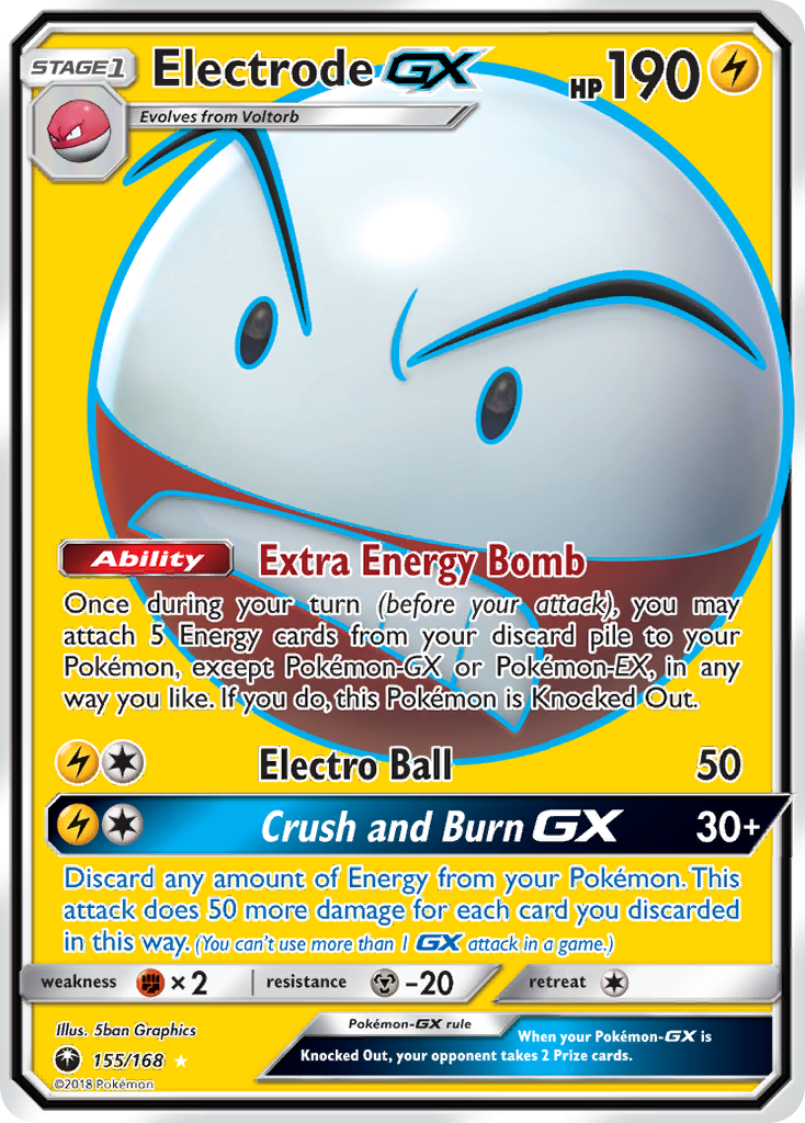 Electrode GX (155/168) [Sun & Moon: Celestial Storm] | Good Games North