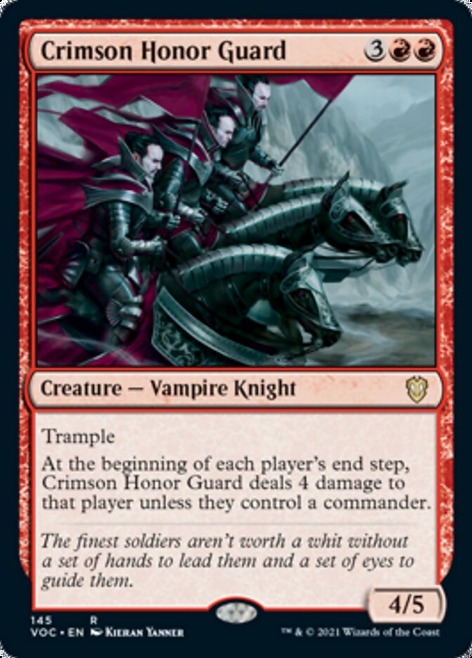 Crimson Honor Guard [Innistrad: Crimson Vow Commander] | Good Games North