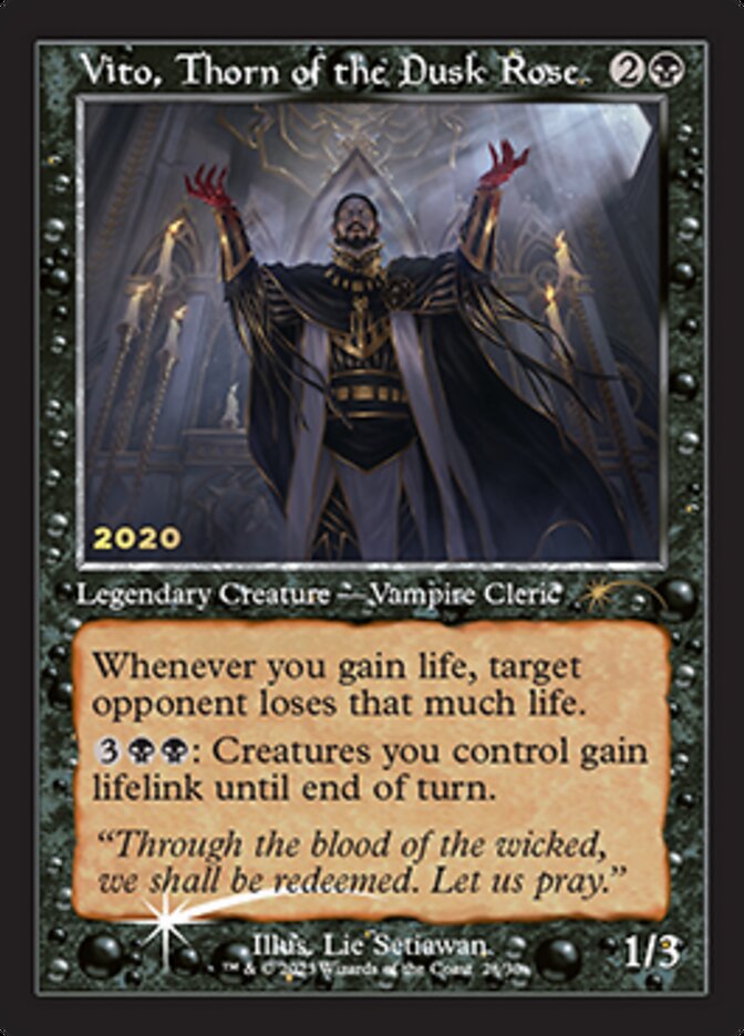 Vito, Thorn of the Dusk Rose [30th Anniversary Promos] | Good Games North