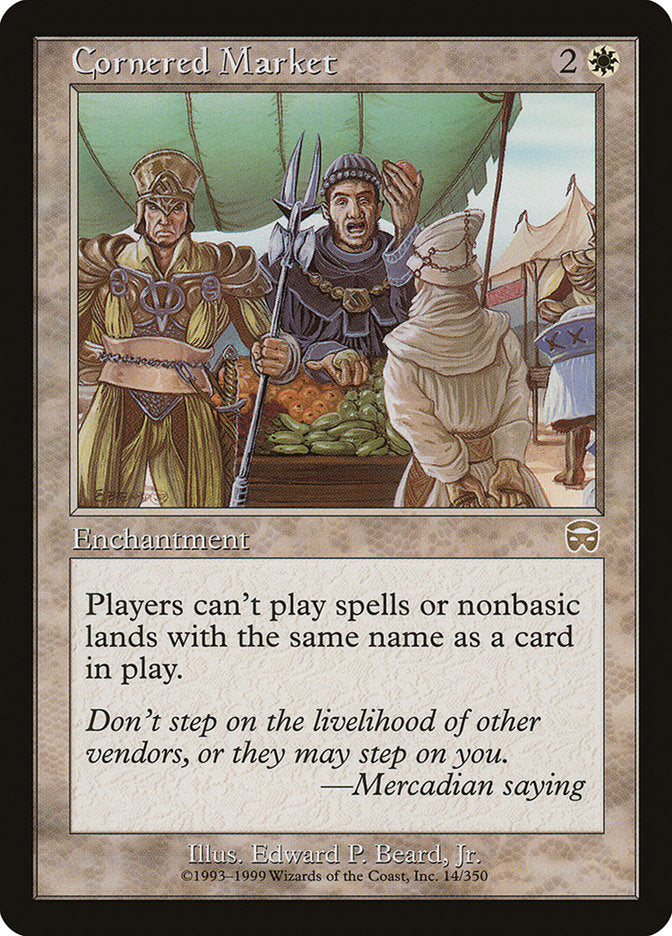Cornered Market [Mercadian Masques] | Good Games North