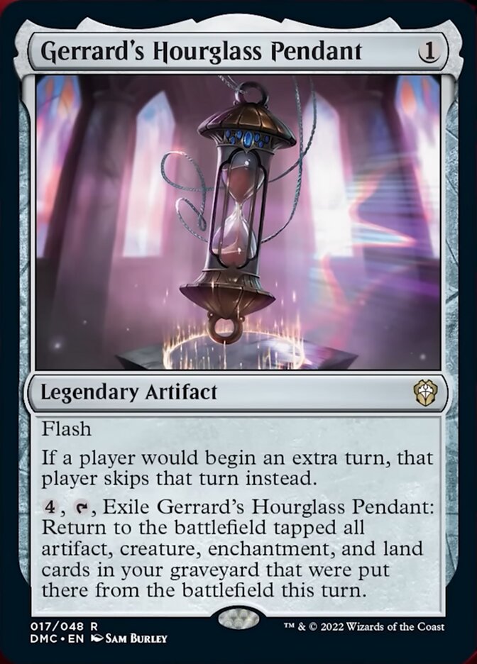 Gerrard's Hourglass Pendant [Dominaria United Commander] | Good Games North