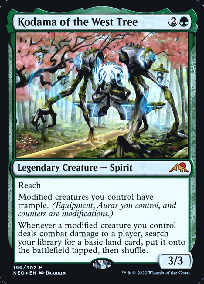 Kodama of the West Tree [Kamigawa: Neon Dynasty Prerelease Promos] | Good Games North