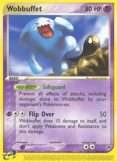 Wobbuffet (26/100) [EX: Sandstorm] | Good Games North