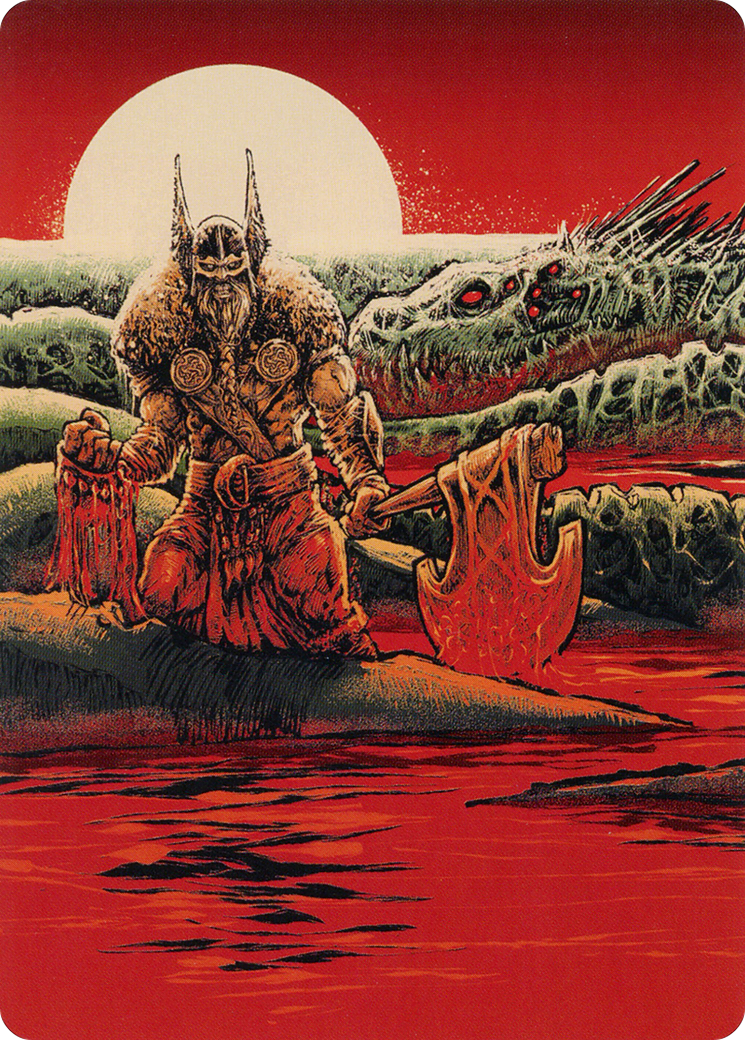 Fynn, the Fangbearer Art Card [March of the Machine Art Series] | Good Games North