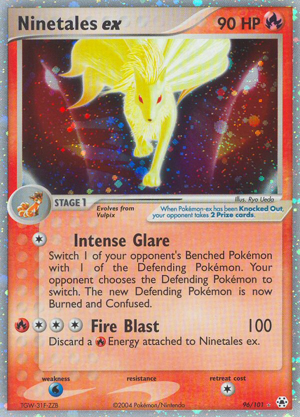 Ninetales ex (96/101) [EX: Hidden Legends] | Good Games North
