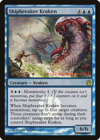 Shipbreaker Kraken [Theros Promos] | Good Games North