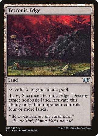 Tectonic Edge [Commander 2014] | Good Games North