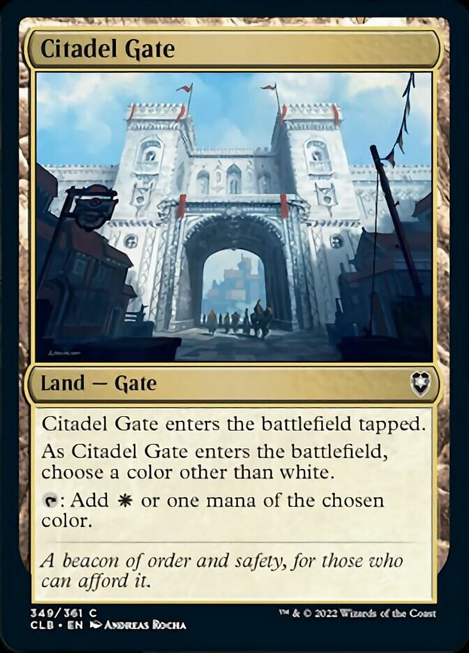 Citadel Gate [Commander Legends: Battle for Baldur's Gate] | Good Games North