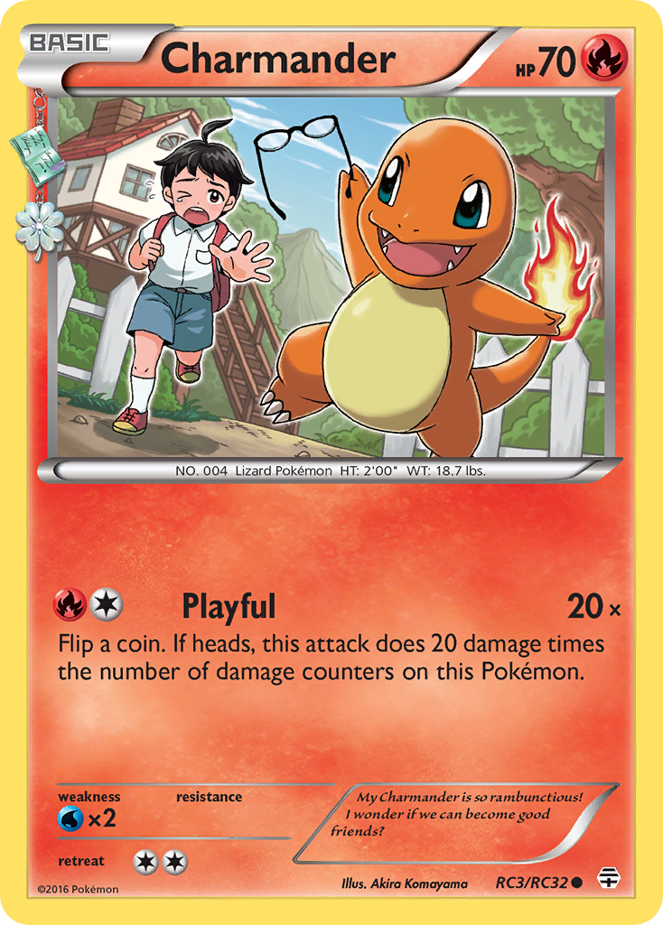 Charmander (RC3/RC32) [XY: Generations] | Good Games North