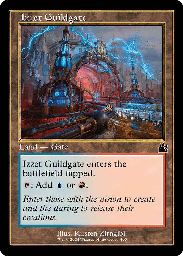 Izzet Guildgate (Retro Frame) [Ravnica Remastered] | Good Games North