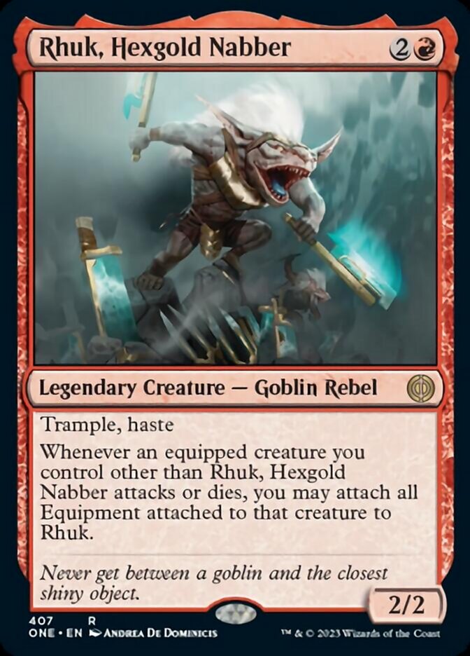 Rhuk, Hexgold Nabber [Phyrexia: All Will Be One] | Good Games North