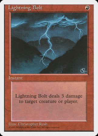 Lightning Bolt [Fourth Edition] | Good Games North
