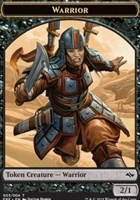Warrior Token [Fate Reforged Tokens] | Good Games North
