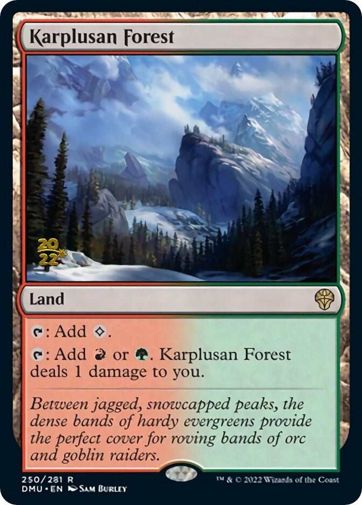 Karplusan Forest [Dominaria United Prerelease Promos] | Good Games North