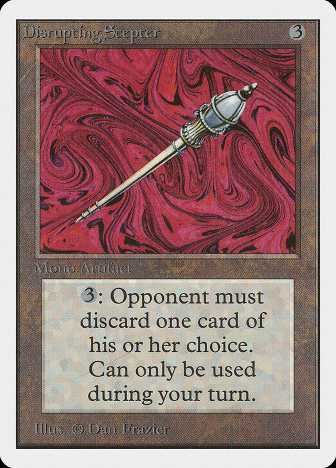 Disrupting Scepter [Unlimited Edition] | Good Games North