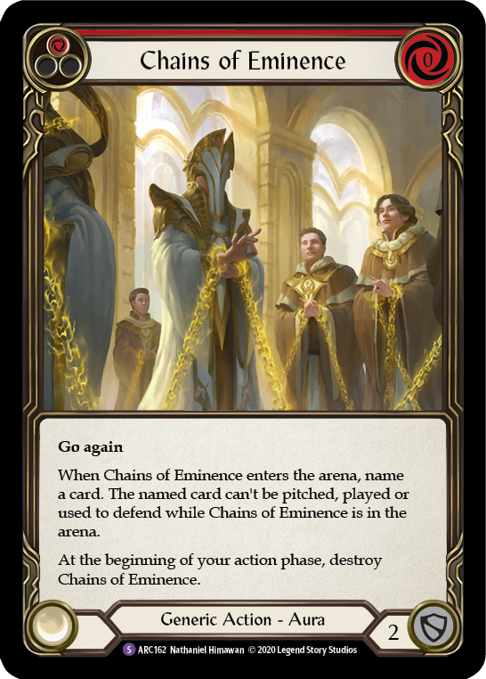 Chains of Eminence [U-ARC162] Unlimited Normal | Good Games North