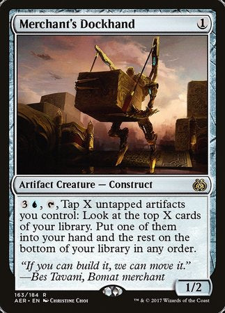 Merchant's Dockhand [Aether Revolt] | Good Games North