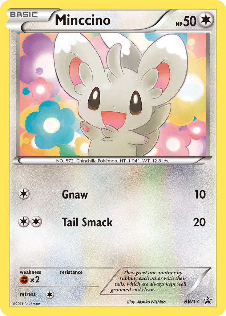 Minccino (BW13) [Black & White: Black Star Promos] | Good Games North