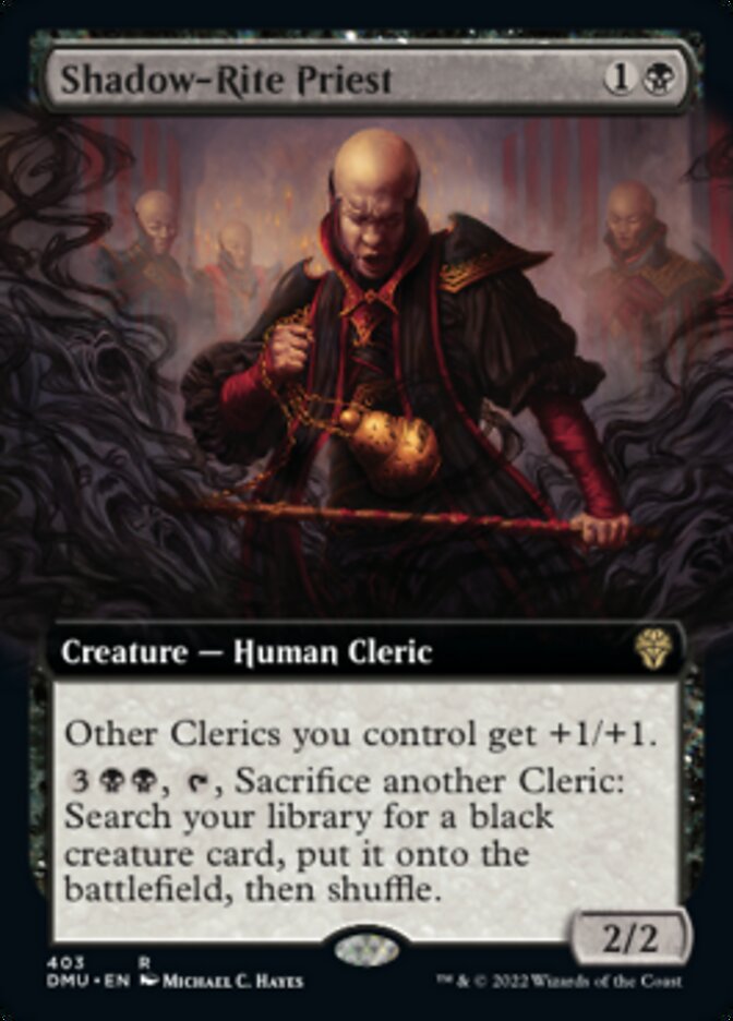 Shadow-Rite Priest (Extended Art) [Dominaria United] | Good Games North