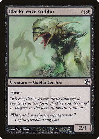 Blackcleave Goblin [Scars of Mirrodin] | Good Games North