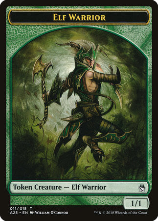 Elf Warrior Token (011) [Masters 25 Tokens] | Good Games North