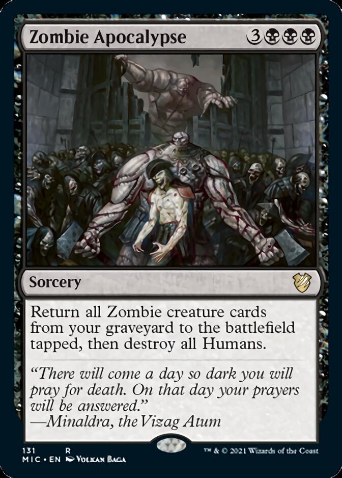 Zombie Apocalypse [Innistrad: Midnight Hunt Commander] | Good Games North