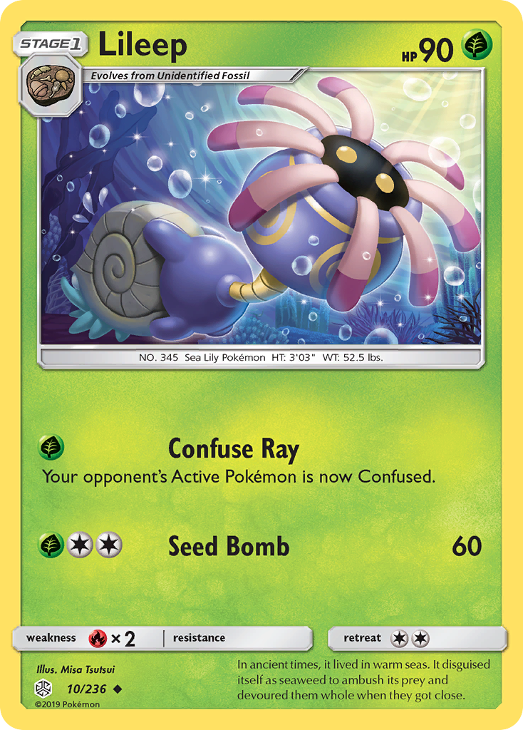 Lileep (10/236) [Sun & Moon: Cosmic Eclipse] | Good Games North