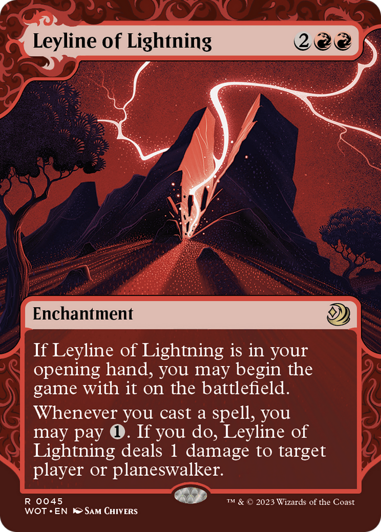 Leyline of Lightning [Wilds of Eldraine: Enchanting Tales] | Good Games North