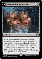 Altar of the Wretched // Wretched Bonemass [The Lost Caverns of Ixalan Commander] | Good Games North