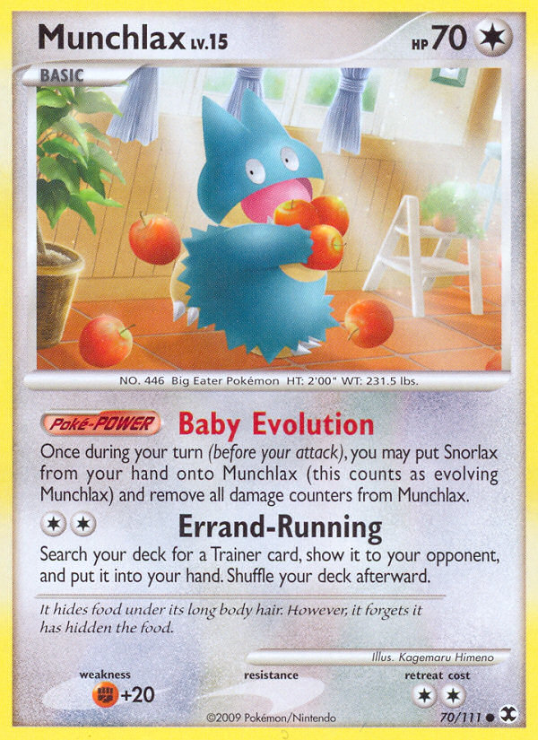 Munchlax (70/111) [Platinum: Rising Rivals] | Good Games North