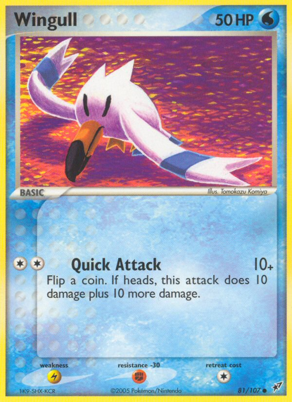 Wingull (81/107) [EX: Deoxys] | Good Games North