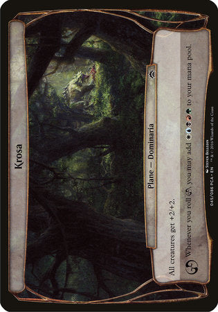 Krosa (Planechase Anthology) [Planechase Anthology Planes] | Good Games North
