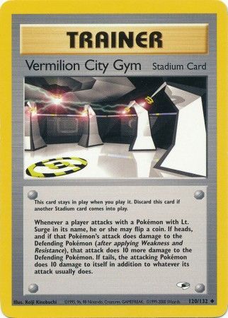 Vermilion City Gym (120/132) [Gym Heroes Unlimited] | Good Games North