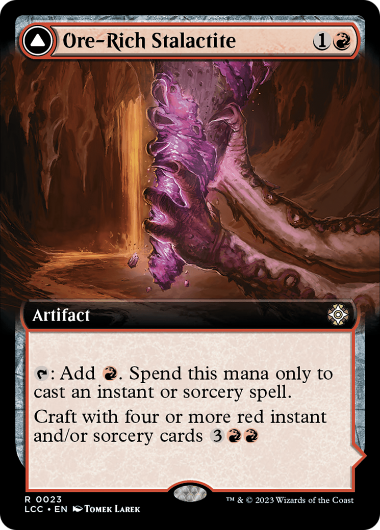Ore-Rich Stalactite (Extended Art) [The Lost Caverns of Ixalan Commander] | Good Games North