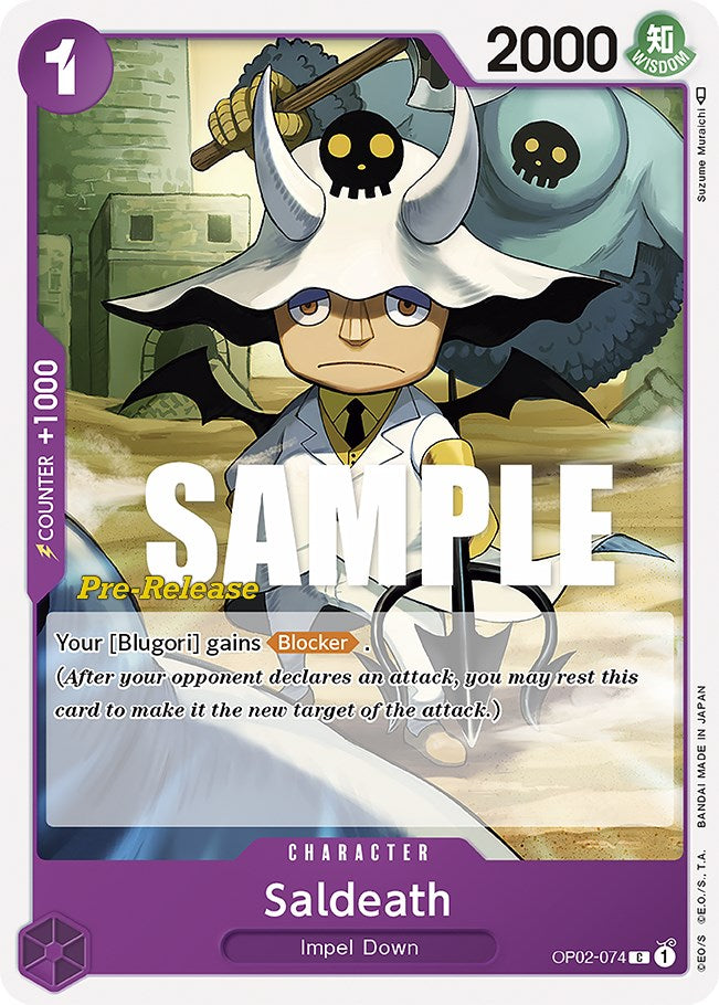 Saldeath [Paramount War Pre-Release Cards] | Good Games North