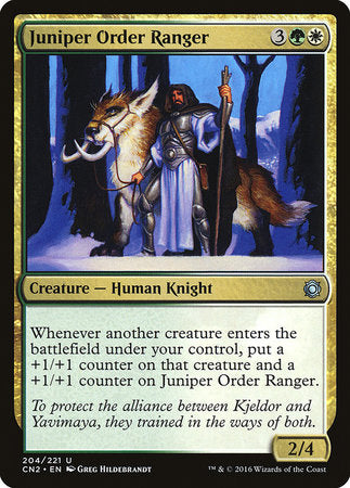 Juniper Order Ranger [Conspiracy: Take the Crown] | Good Games North