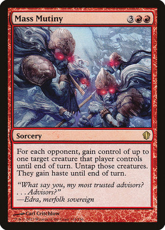 Mass Mutiny [Commander 2013] | Good Games North