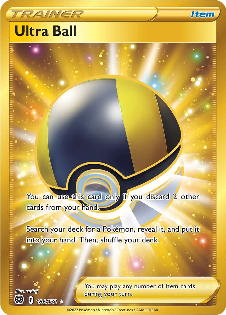 Ultra Ball (186/172) [Sword & Shield: Brilliant Stars] | Good Games North