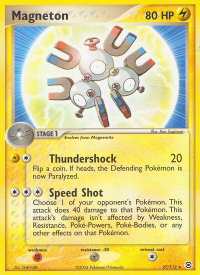 Magneton (27/112) [EX: FireRed & LeafGreen] | Good Games North