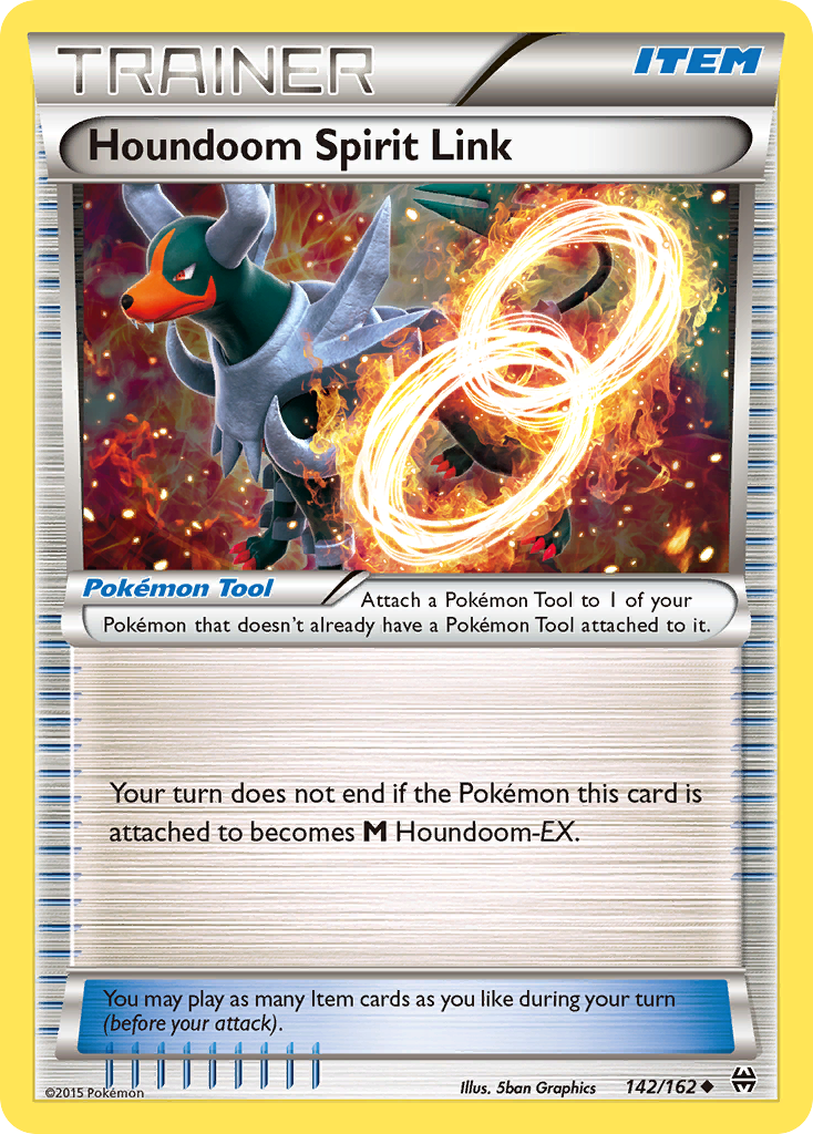 Houndoom Spirit Link (142/162) [XY: BREAKthrough] | Good Games North