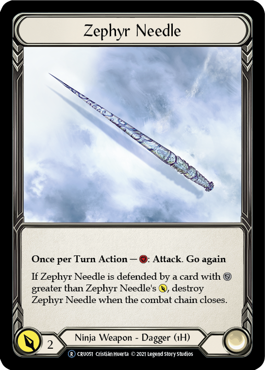 Zephyr Needle [U-CRU051] Unlimited Normal | Good Games North