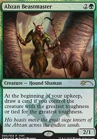 Abzan Beastmaster [Friday Night Magic 2015] | Good Games North