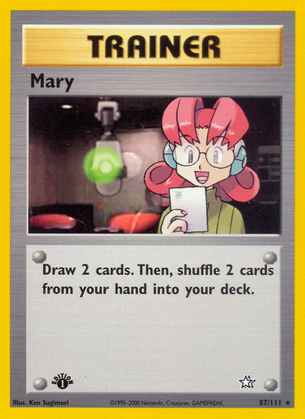 Mary (87/111) [Neo Genesis 1st Edition] | Good Games North