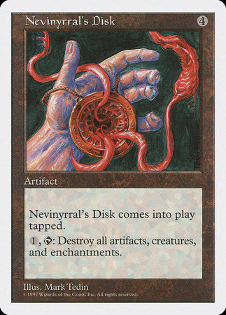 Nevinyrral's Disk [Fifth Edition] | Good Games North