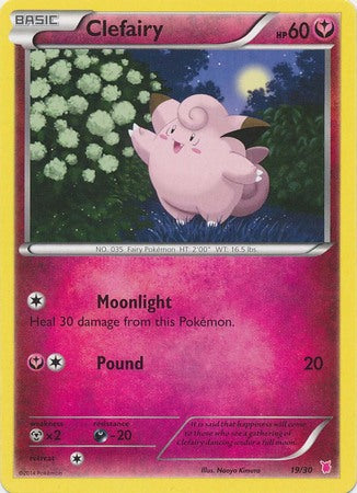 Clefairy (19/30) [XY: Trainer Kit 1 - Wigglytuff] | Good Games North