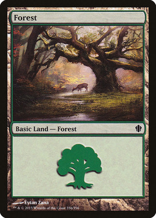 Forest (356) [Commander 2013] | Good Games North