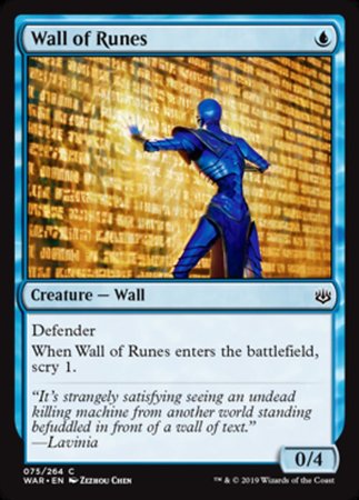 Wall of Runes [War of the Spark] | Good Games North