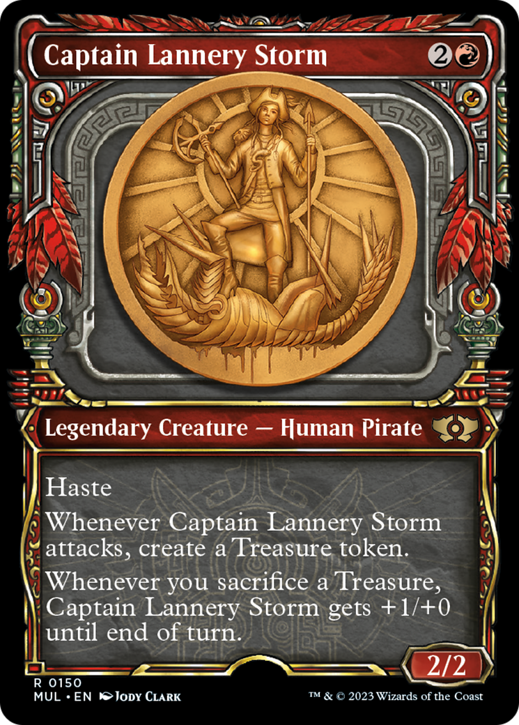 Captain Lannery Storm (Halo Foil) [Multiverse Legends] | Good Games North