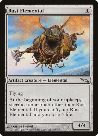 Rust Elemental [Mirrodin] | Good Games North