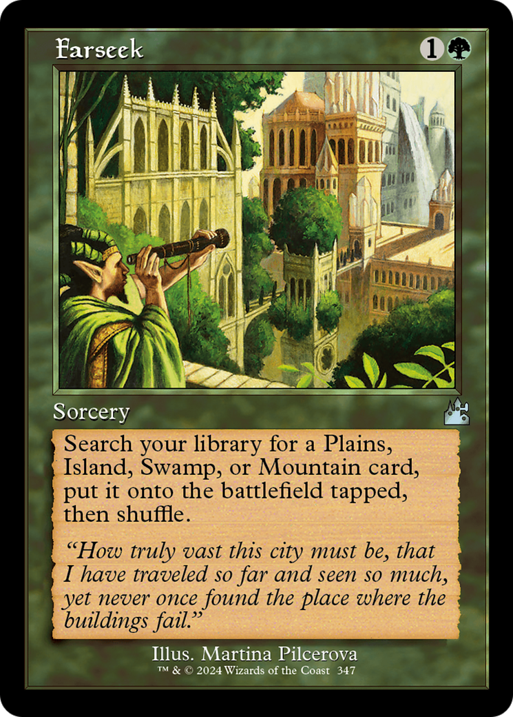 Farseek (Retro Frame) [Ravnica Remastered] | Good Games North